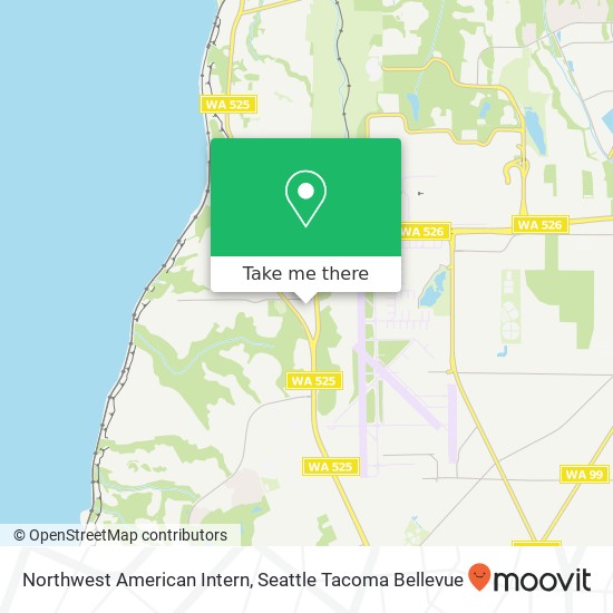 Northwest American Intern map