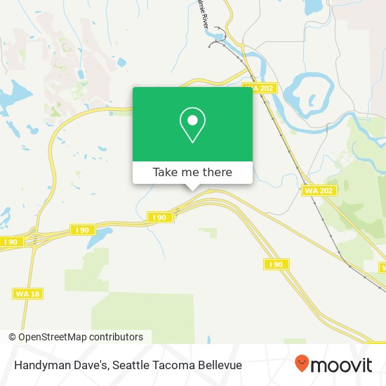 Mapa de Handyman Dave's