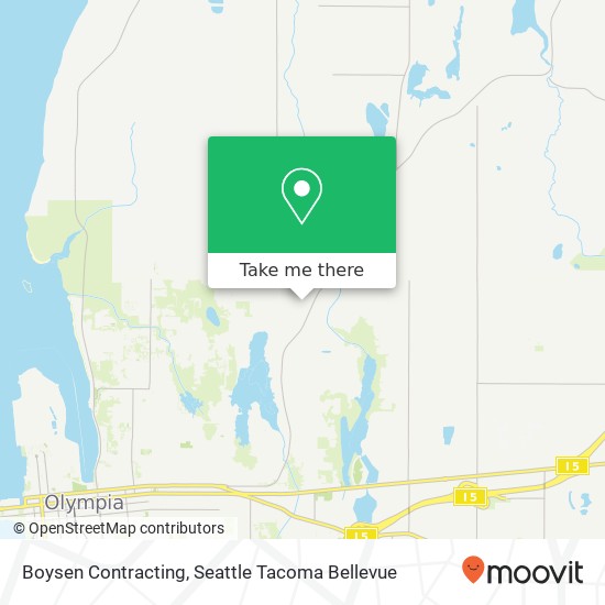 Boysen Contracting map