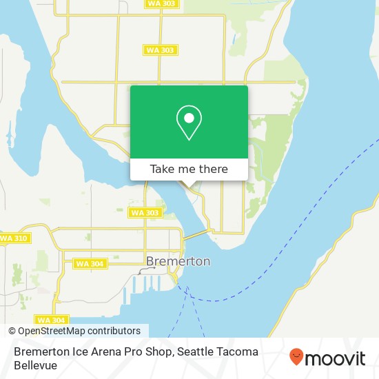 Bremerton Ice Arena Pro Shop map