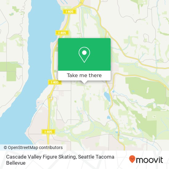 Cascade Valley Figure Skating map