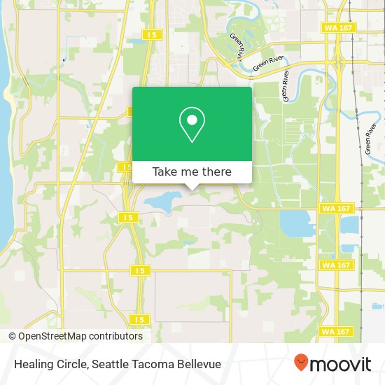 Mapa de Healing Circle