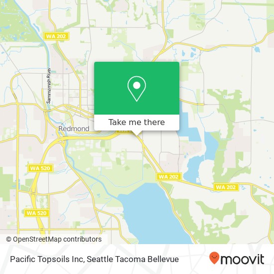 Mapa de Pacific Topsoils Inc
