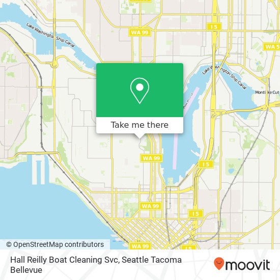 Hall Reilly Boat Cleaning Svc map