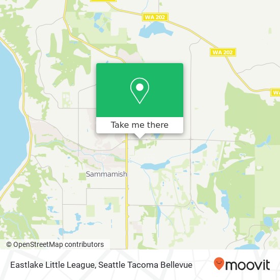 Eastlake Little League map