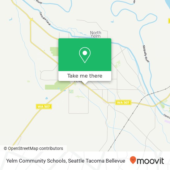 Mapa de Yelm Community Schools