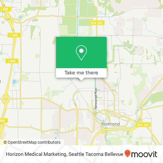 Horizon Medical Marketing map