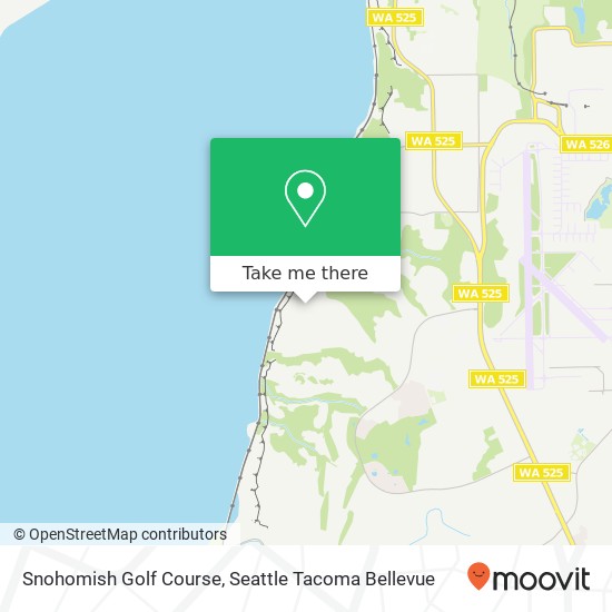 Mapa de Snohomish Golf Course