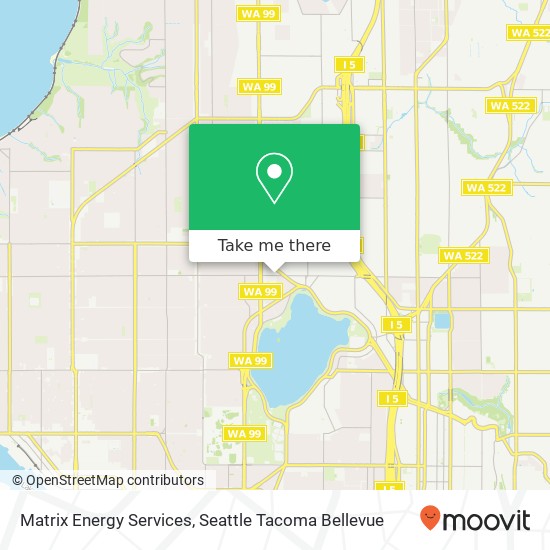 Mapa de Matrix Energy Services