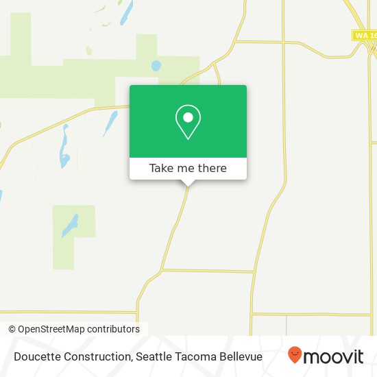 Doucette Construction map