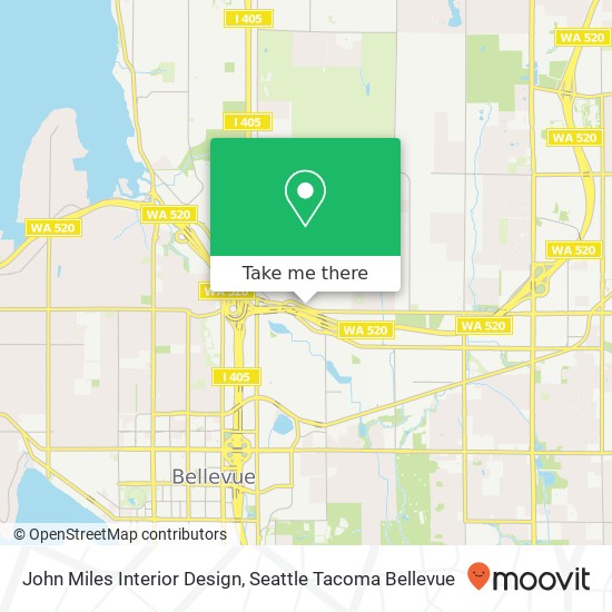 John Miles Interior Design map