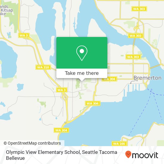 Olympic View Elementary School map