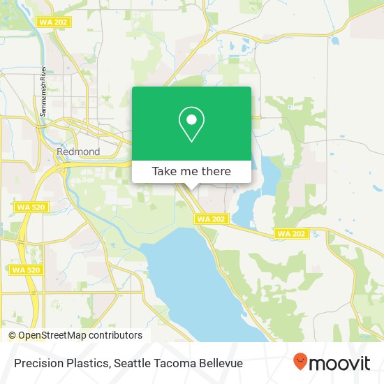 Precision Plastics map