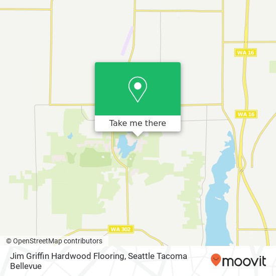 Mapa de Jim Griffin Hardwood Flooring