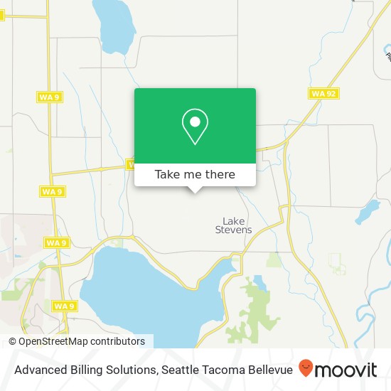 Advanced Billing Solutions map