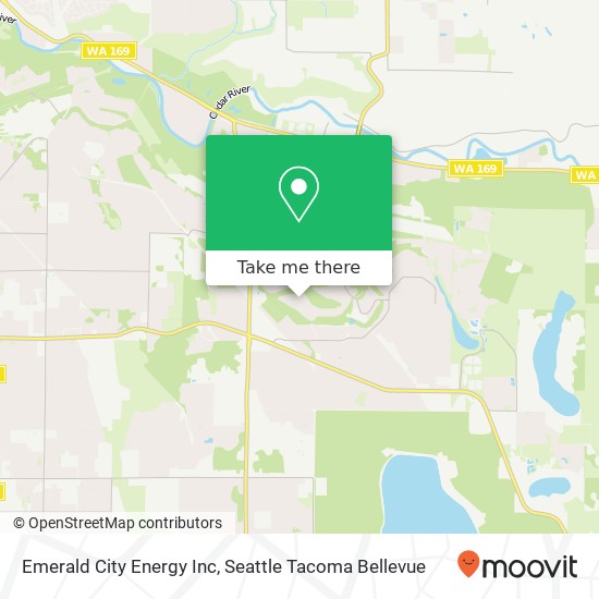 Emerald City Energy Inc map