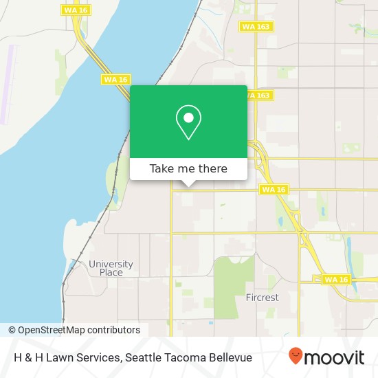 H & H Lawn Services map