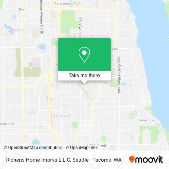 Richens Home Imprvs L L C map