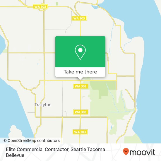 Elite Commercial Contractor map