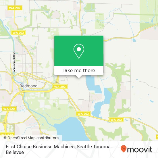 Mapa de First Choice Business Machines