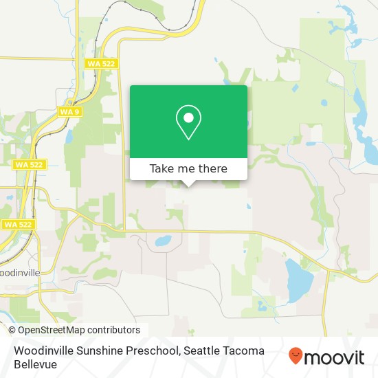 Woodinville Sunshine Preschool map