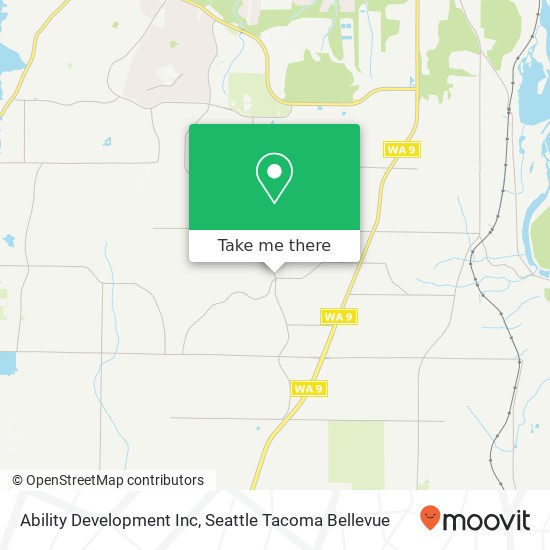 Ability Development Inc map