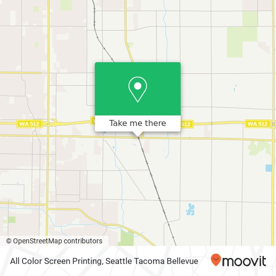 All Color Screen Printing map