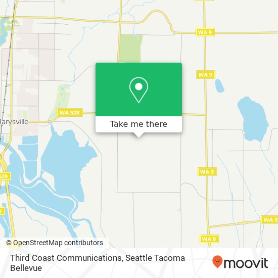 Third Coast Communications map