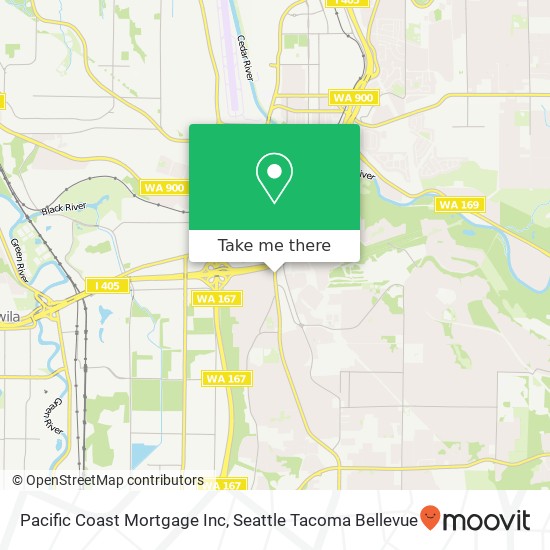 Pacific Coast Mortgage Inc map