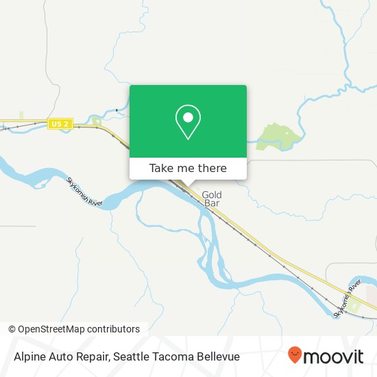 Mapa de Alpine Auto Repair