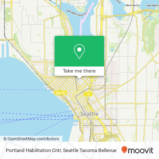 Portland Habilitation Cntr map