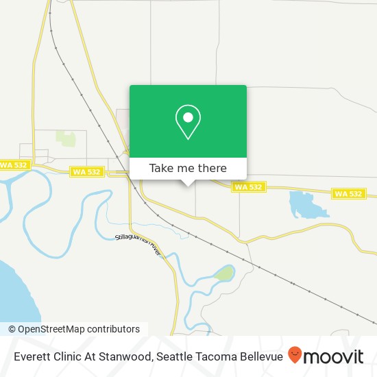 Everett Clinic At Stanwood map