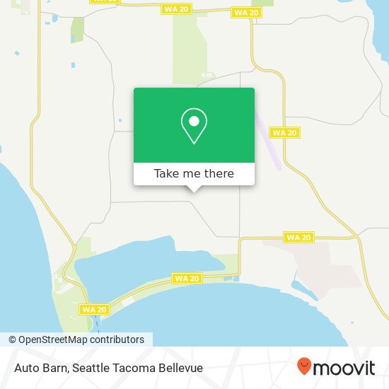 Auto Barn map
