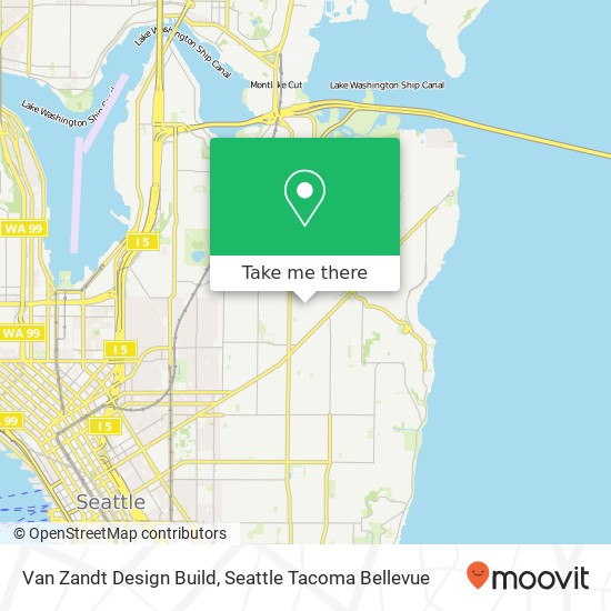 Van Zandt Design Build map