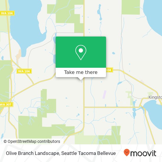 Mapa de Olive Branch Landscape