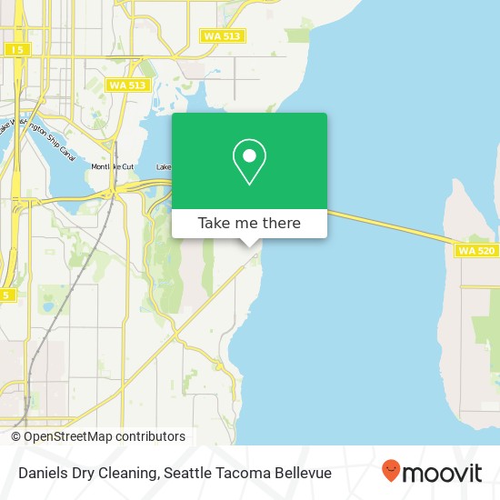 Daniels Dry Cleaning map