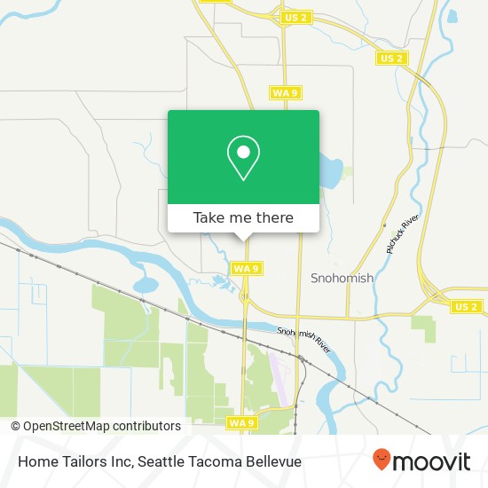 Home Tailors Inc map