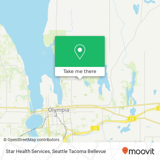 Star Health Services map