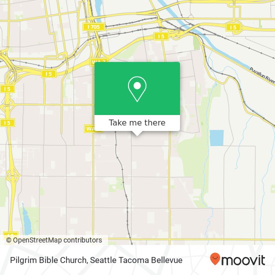 Pilgrim Bible Church map