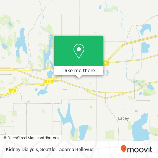 Kidney Dialysis map