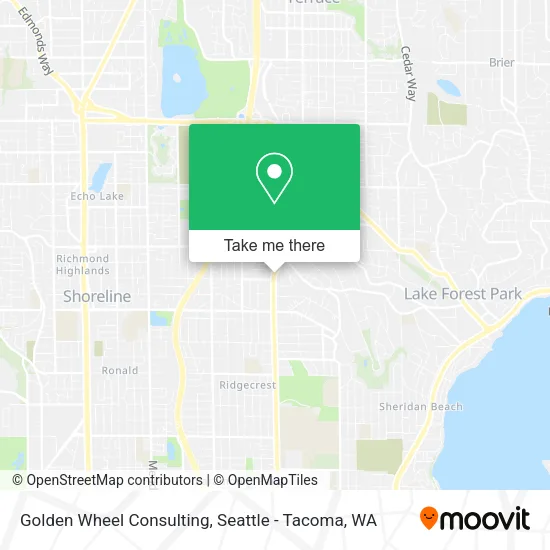Mapa de Golden Wheel Consulting