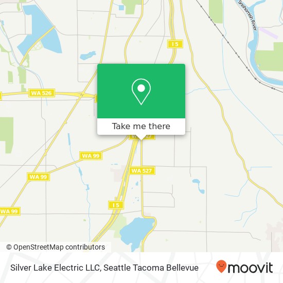 Mapa de Silver Lake Electric LLC