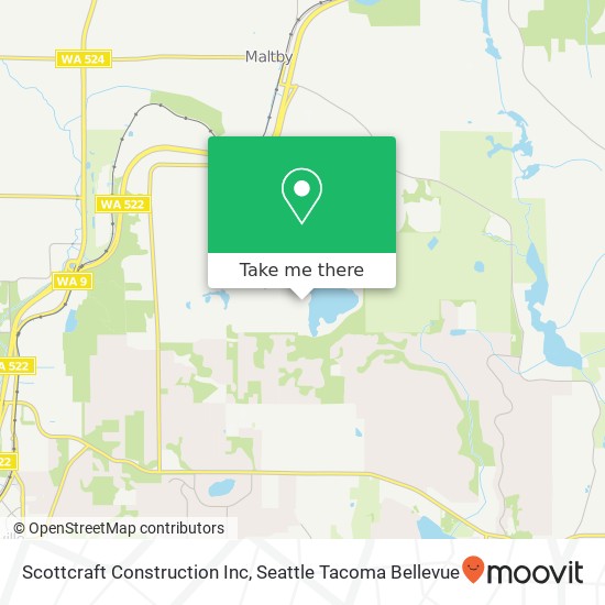 Scottcraft Construction Inc map