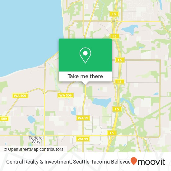 Central Realty & Investment map