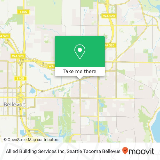 Allied Building Services Inc map