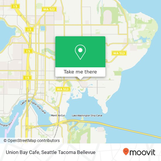 Mapa de Union Bay Cafe
