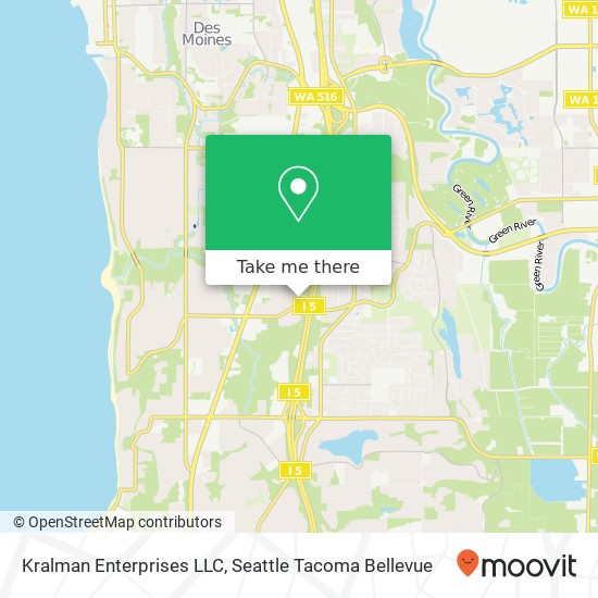Mapa de Kralman Enterprises LLC