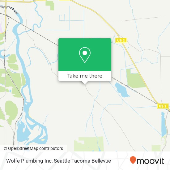 Mapa de Wolfe Plumbing Inc