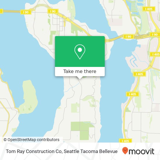 Mapa de Tom Ray Construction Co