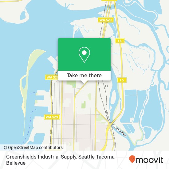 Greenshields Industrial Supply map